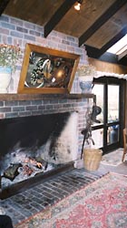 暖炉って良いですね