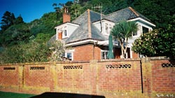 レンガ造りの可愛い家