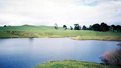 橋の掛かっていた場所