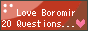 Love Boromir 20 Questions